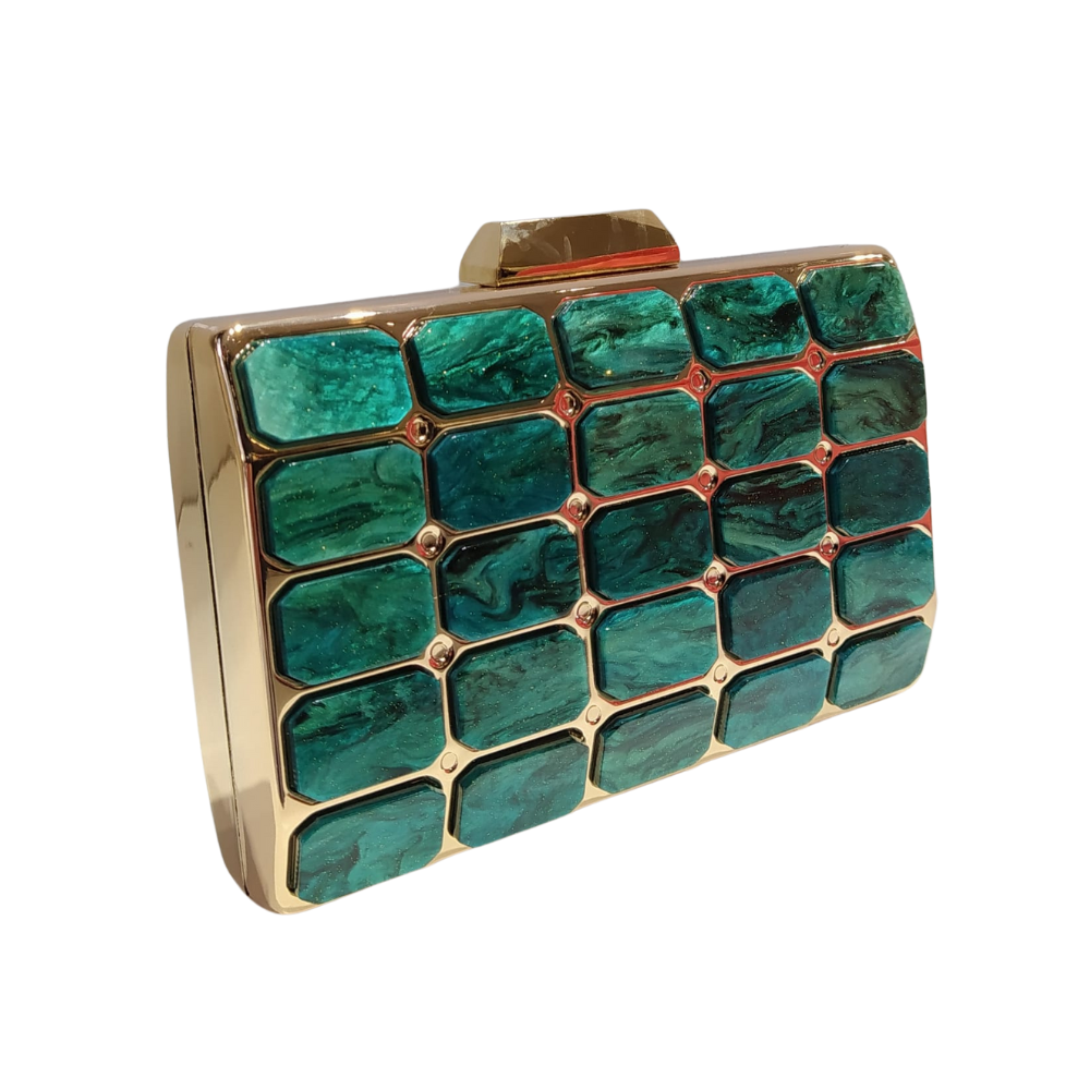 Clutch Dubai Verde