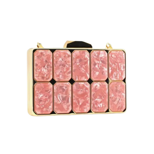 Clutch Dubai Rosa