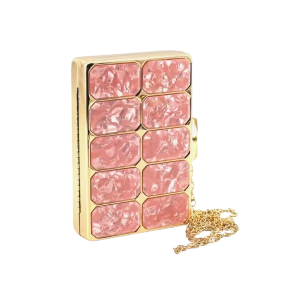 Clutch Dubai Rosa