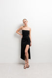 Falda midi pareo