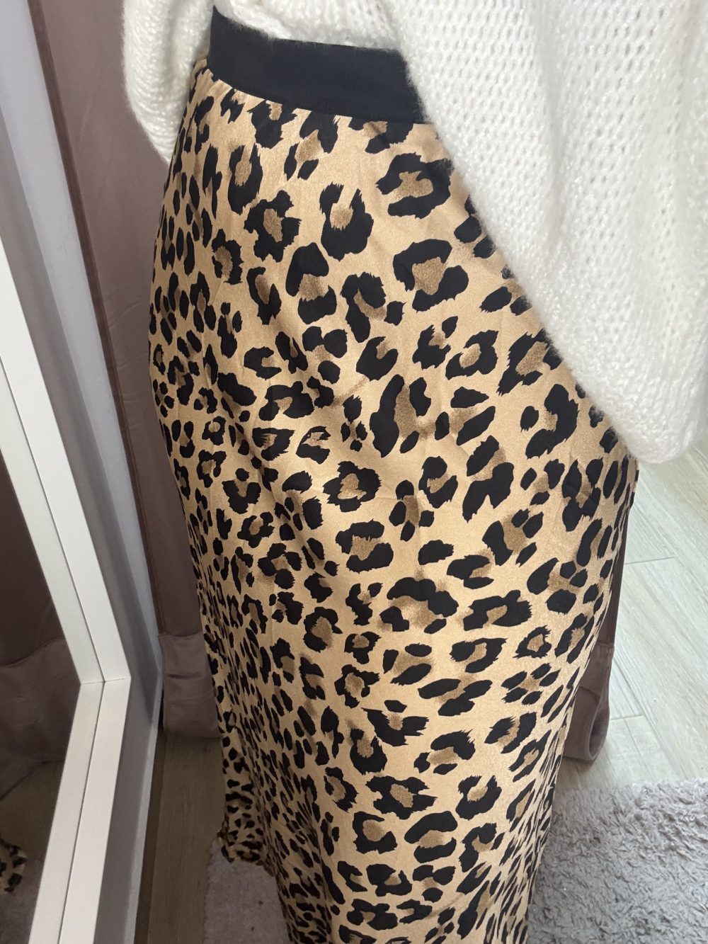Falda animal print