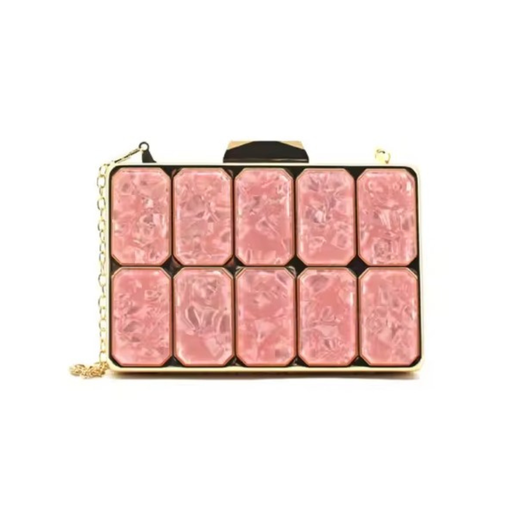Clutch Dubai Rosa