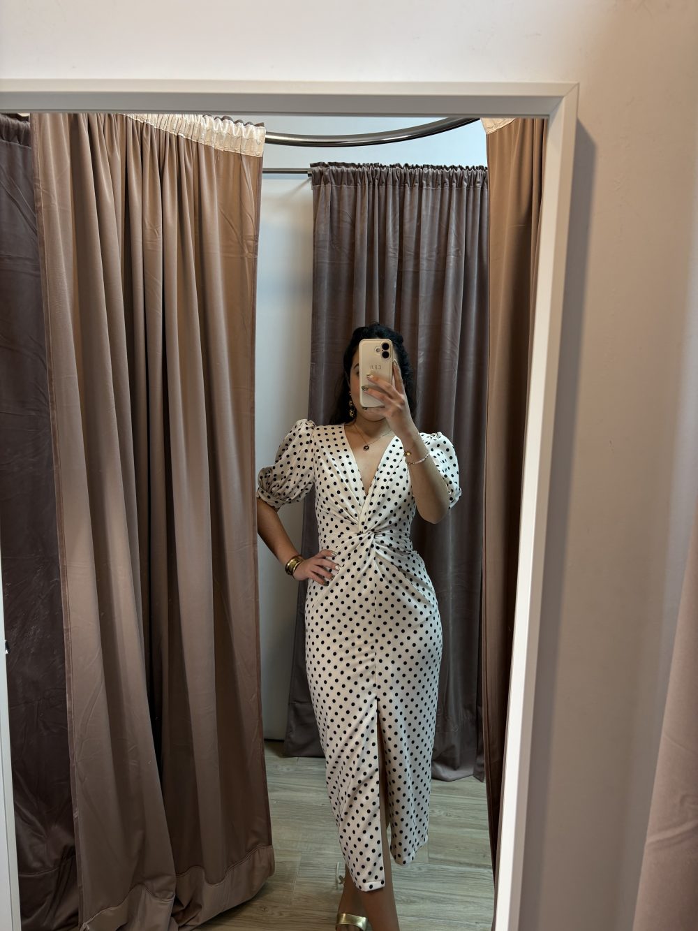 Vestido Lunares