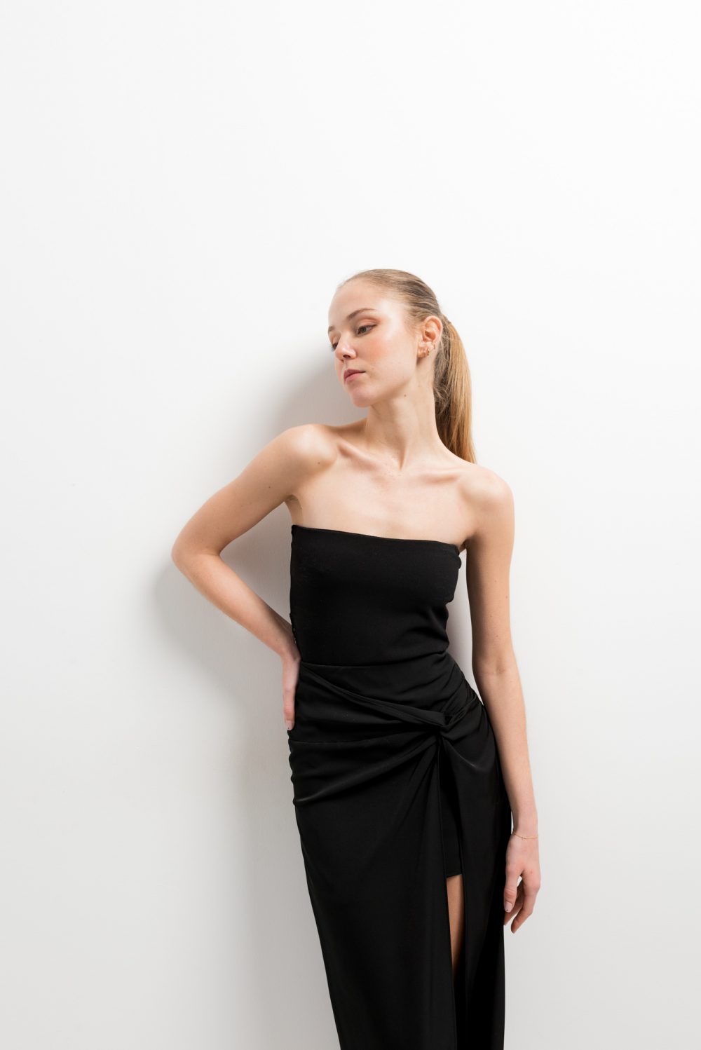 Falda midi pareo