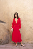 Vestido Midi Gasa