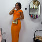 Vestido Naranja