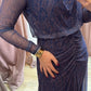 Vestido drapeado