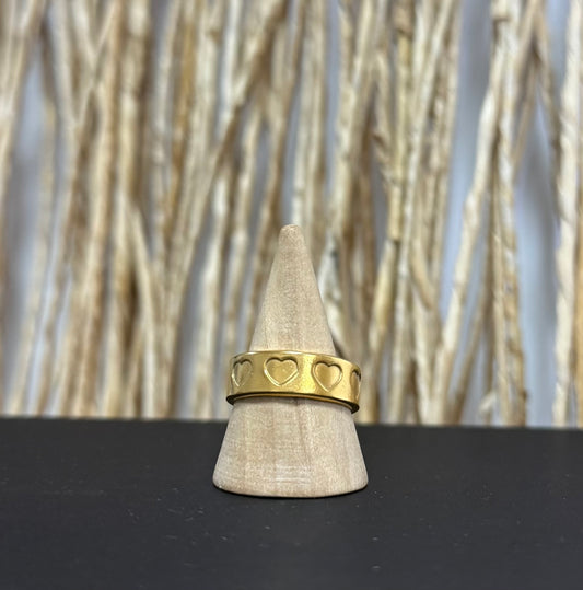 Anillo corazón