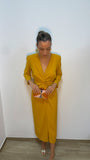 Vestido Mostaza