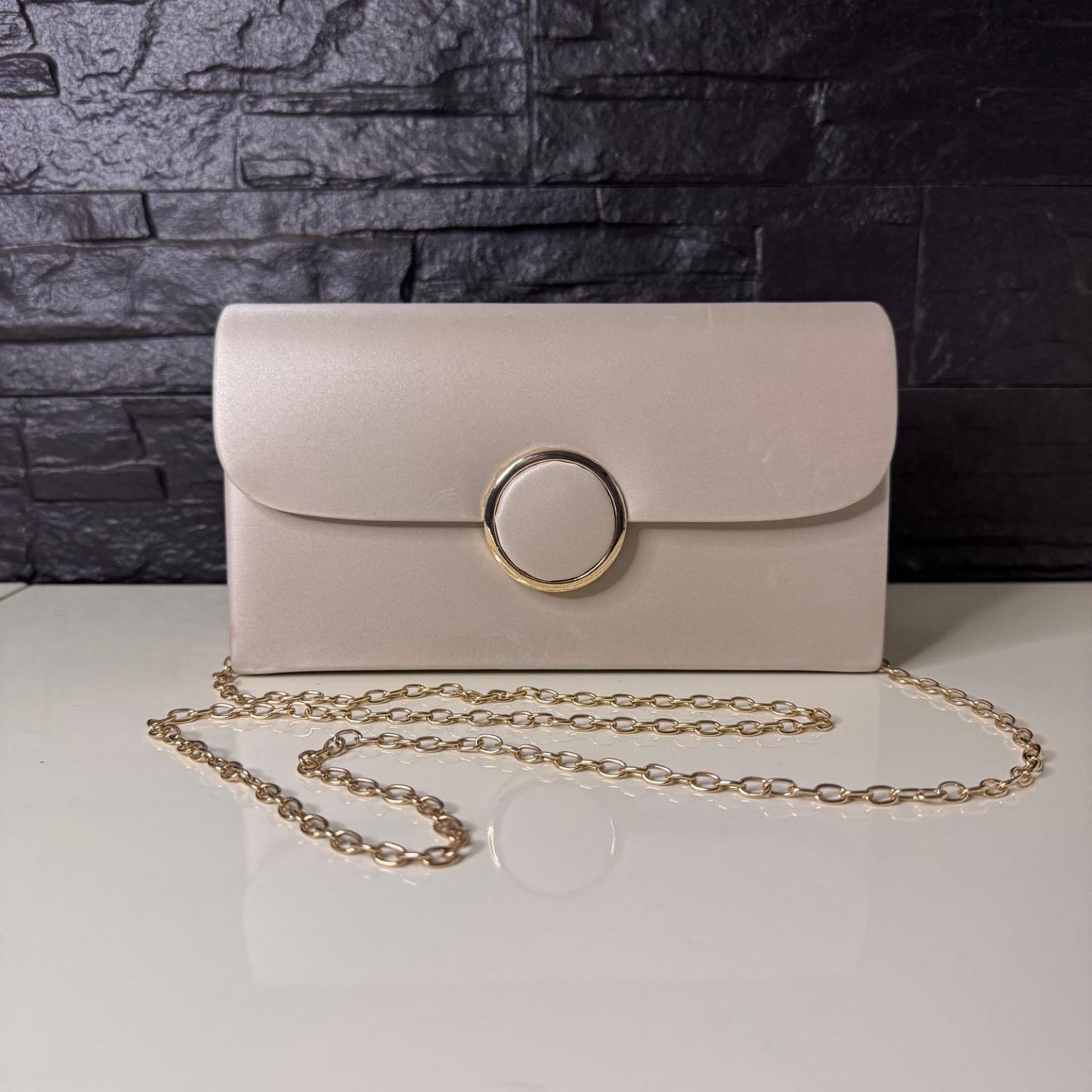 Clutch beige
