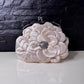 Clutch flor beige